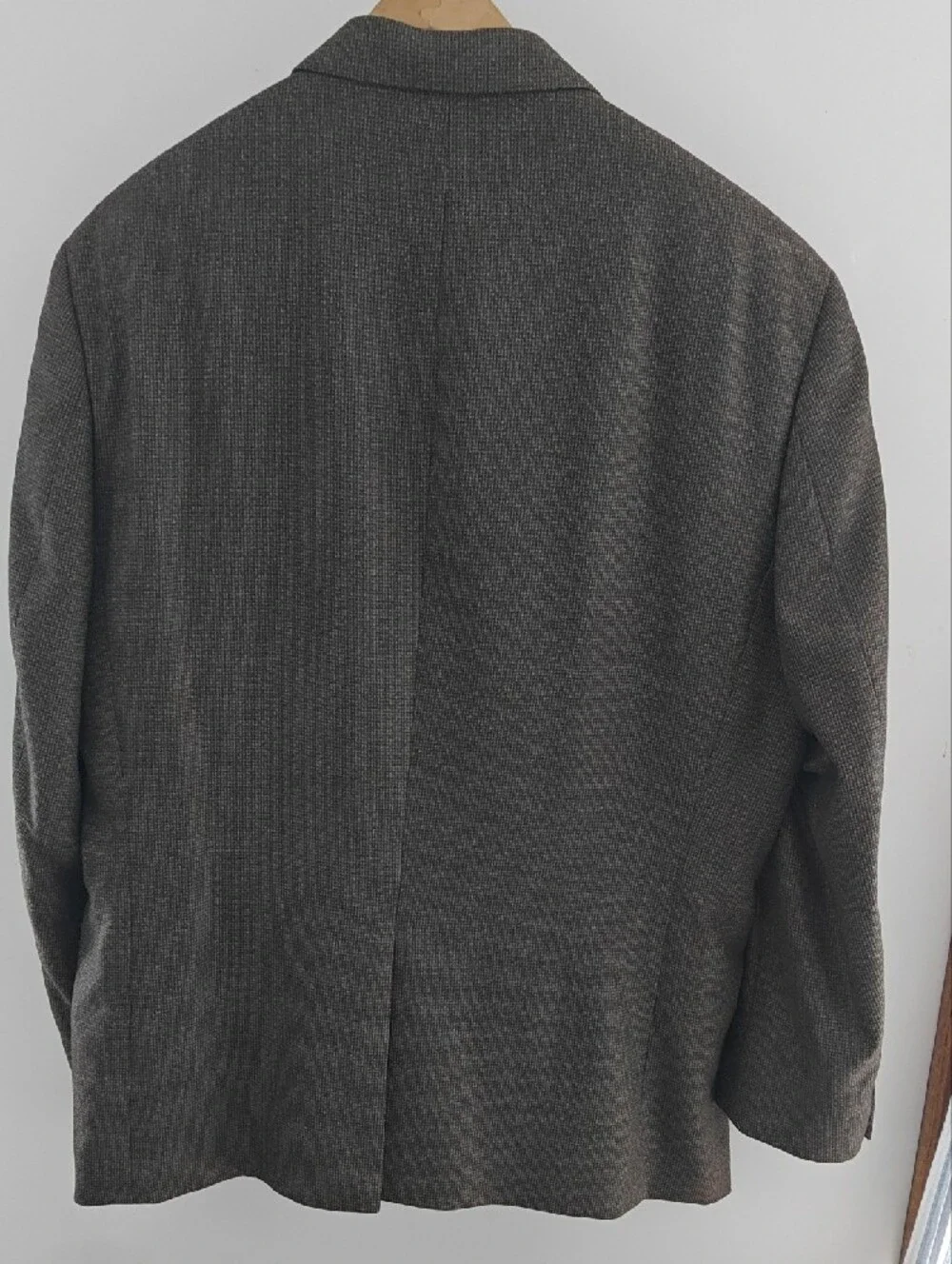 Chaps Brown And Gray Men's Blazer - Notch Lapel Sport Coat